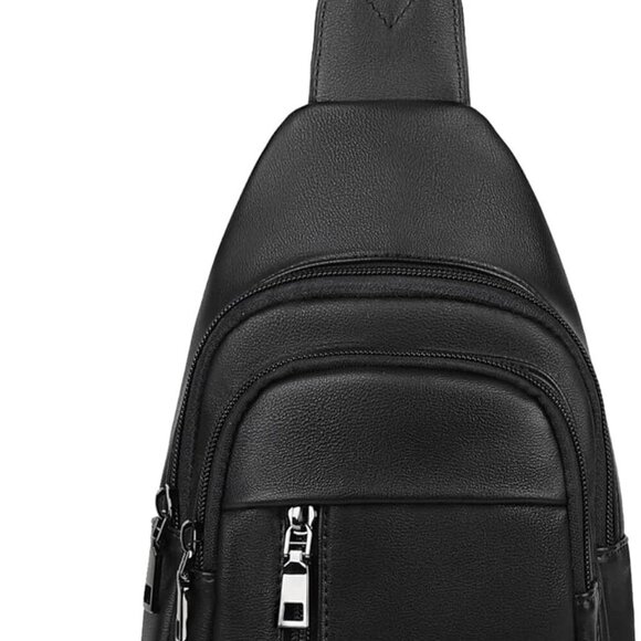 Sling Bag for Women - Crossbody Bags Fanny Pack with Vegan Leather - Adjustable - Picture 7 of 7